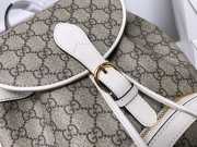 Gucci Horsebit 1955 Backpack White 620849  - 6