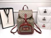 Gucci Horsebit 1955 Backpack Red 620849  - 1