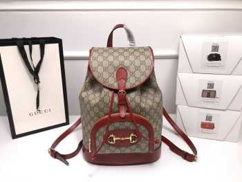 Gucci Horsebit 1955 Backpack Red 620849 