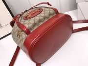 Gucci Horsebit 1955 Backpack Red 620849  - 2