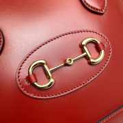 Gucci Horsebit 1955 Handbag Red 25cm - 6