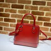 Gucci Horsebit 1955 Handbag Red 25cm - 5