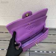 Chanel Caviar Flap bag 25cm Purple - 6