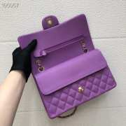 Chanel Caviar Flap bag 25cm Purple - 2