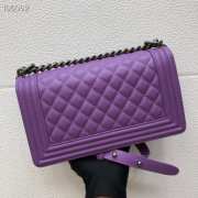 Chanel Lambskin Leboy Bag 25cm - 3