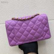 Chanel Lambskin Flap bag 20cm Purple - 2