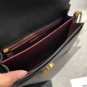 YSL Saint Laurent Cassandra Clasp Bag Caviar - 2