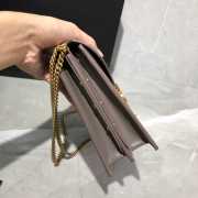 YSL Saint Laurent Cassandra Clasp Bag khaki - 5