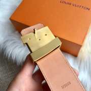 Louis Vuitton belt 4cm wide Monogram - 2