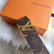 Louis Vuitton belt 4cm wide Monogram - 3