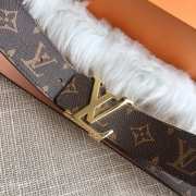 Louis Vuitton belt 4cm wide Monogram - 6