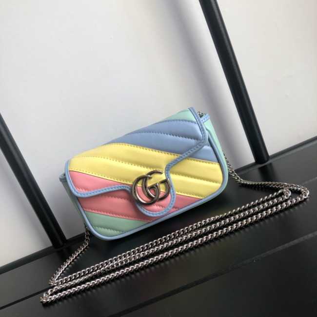 Gucci mini 476433 Marmont handle bag - 1