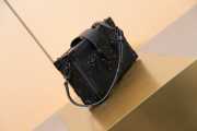 LV Petite Malle High End Leathers Black Handbags - 3