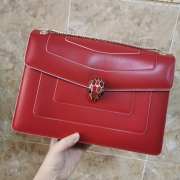 Bvlgari Serpenti in Love Bag 27cm red - 1