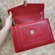 Bvlgari Serpenti in Love Bag 27cm red - 5