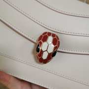 Bvlgari Serpenti in Love Bag 22cm white - 3