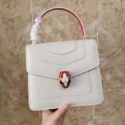 Bvlgari Serpenti Forever in Love Bag 18cm white - 1