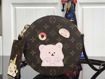 Louis Vuitton Monogram Round Bag