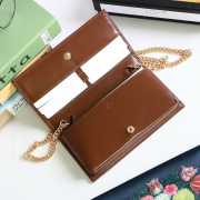 Gucci Horsebit 1955 Wallet On Chain Brown - 6