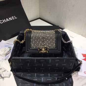 Chane Leboy Bag Black 20cm