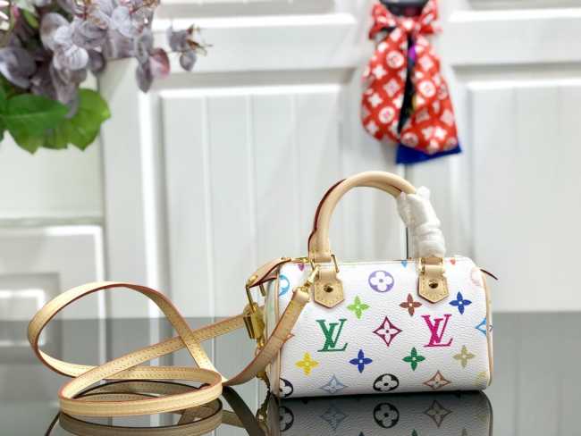 LV M92645 nano speedy bag white - 1