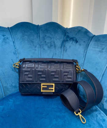 Fendi Baguette Bag 26cm Blue