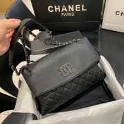 Chanel Caviar Handbag Black 32cm - 1