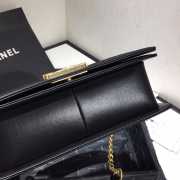 Chanel Leboy Bag Lambskin Black 25cm - 2