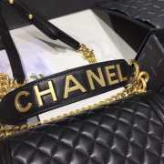 Chanel Leboy Bag Lambskin Black 25cm - 6