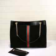 Gucci Rajah Large Tote Bag Black 537219 45cm  - 3