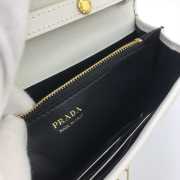 Prada Chain Strap Mini Bag 18CM White - 3