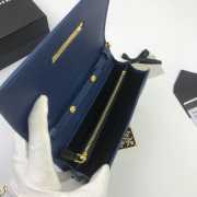 Prada Chain Strap Mini Bag 18CM Blue - 4