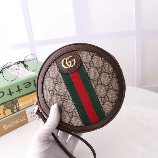  Gucci Mini Ophidia Round Clutch - 1