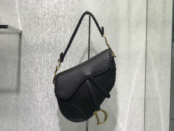 Dior Saddle Bag Black 25cm 002