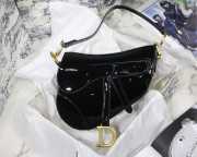 Dior Saddle Bag Black 25cm 003 - 1