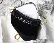 Dior Saddle Bag Black 25cm 003 - 4