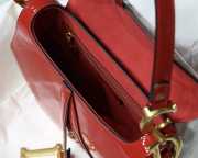 Dior Saddle Bag Red 25cm 004 - 3