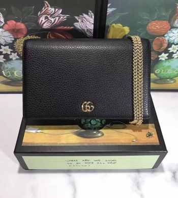 Gucci Marmont Leather mini chanin bag