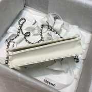 Chanel WOC Bag white 19cm  - 6