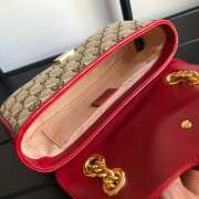 Gucci Marmont Matelasse Mini Bag 22cm Red - 2