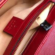 Gucci Marmont Matelasse Mini Bag 26cm Red - 3