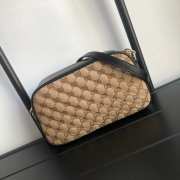 Gucci Black GG Marmont Bag 24cm - 3