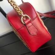 Gucci Red GG Marmont Bag 24cm - 3