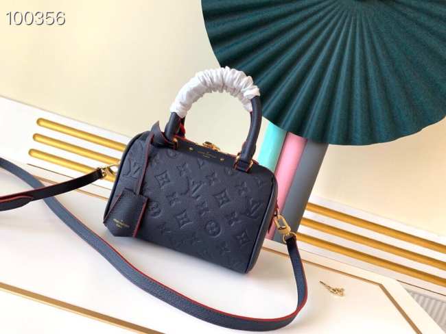 LV Speedy Bandoulière 20 Monogram Empreinte Leather - 1