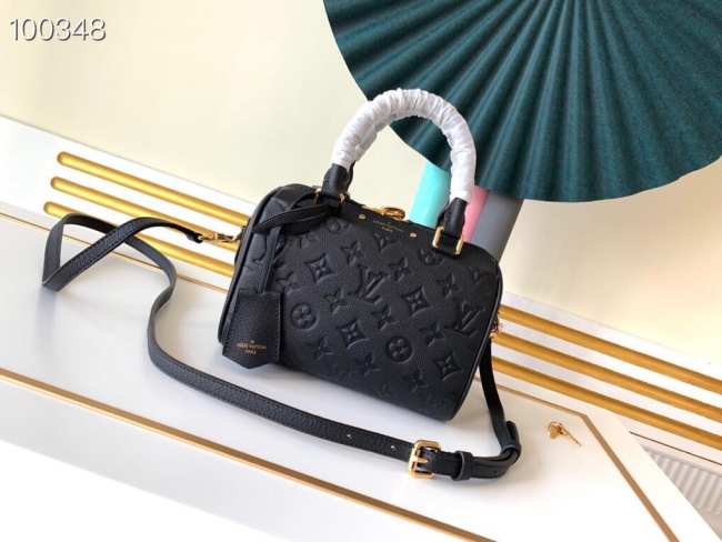 LV Speedy Bandoulière 20 Monogram Empreinte Leather 002 - 1