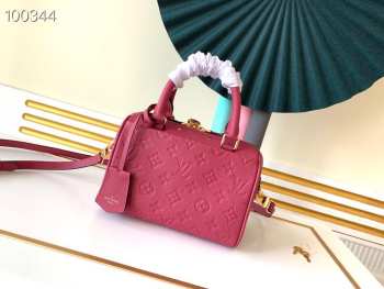 LV Speedy Bandoulière 20 Monogram Empreinte Leather 003