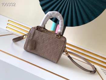 LV Speedy Bandoulière 20 Monogram Empreinte Leather 005