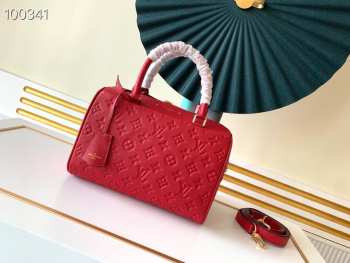 LV Speedy Bandoulière 25 Monogram Empreinte Leather 006