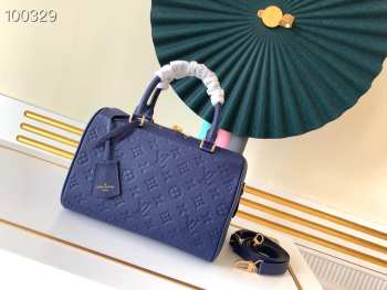 LV Speedy Bandoulière 25 Monogram Empreinte Leather 008