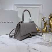 Balenciaga Hourglass Bag 24cm Grey - 3